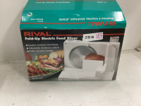 RIVAL ELECTRIC FOOD SLICER