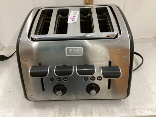 T-FAL 4 SLICE TOASTER