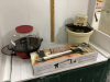 ICE CREAM MAKER AND POPCORN POPPER + JERKY GUN