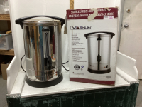 STAINLESS STEEL 105 CUP COFFEE URN