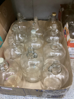 LARGE GALLON GLASS JUGS