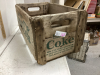 WOOD COKE CRATE - 2