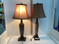 PAIR OF TABLE LAMPS