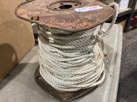 PART SPOOL OF USED ROPE