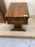 WOOD END TABLE