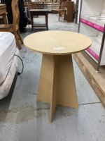 PRESS BOARD SIDE TABLE