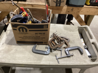 BOX OF CLAMPS