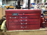 GRAY PRO TOOL CHEST - NO CONTENTS