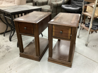 WOODEN END TABLES