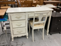 FRENCH PROVINCIAL STYLE DESK & CHAIR