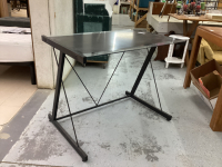 GLASS & METAL DESK