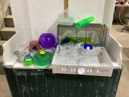 HAMSTER CAGE & ACCESSORIES