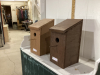 (2) HANDCRAFTED BIRDHOUSES - 2