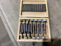 FORSTNER BIT SET - 1/4 - 1”