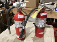 2 FIRE EXTINGUISHERS