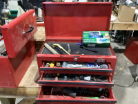 JOBMATE - 3 DRAWER, LIFT TOP COUNTER TOOL CHEST WITH CONTENTS