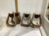 (2) SETS OF WESTERN STIRRUPS