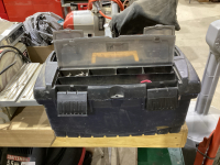 KETER PLASTIC TOOL BOX WITH CONTENTS