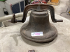 ANTIQUE SCHOOL BELL 10” - 2