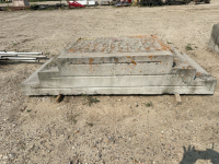 Set of double step concrete steps