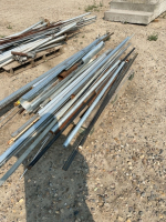 Pallet of mixed steel