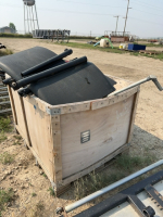 Crate of miscellaneous, heavy truck parts