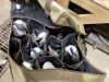 SHELF 10: DUCK DECOYS IN GOOD CARRYING BAGS - (4) BAGS W/ (12) DUCKS/BAG & (2) BOXES OF ANCHORS - 2