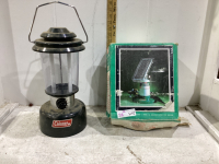 COLEMAN CAMP LANTERN & COLEMAN PROPANE HEATER