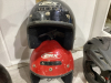 (4) MOTORCYCLE HELMETS - 5