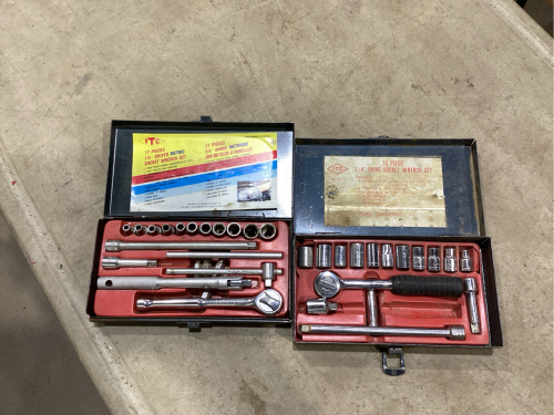 2 ITC - 1/4” DRIVE SMALL SOCKET SETS