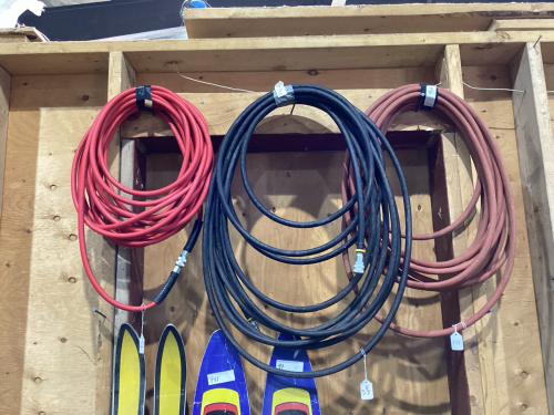 3 AIR HOSES - ALL HAVE CONNECTORS