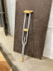 SET OF CRUTCHES