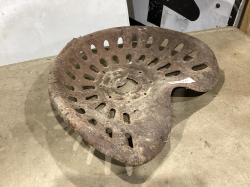 METAL TRACTOR SEAT