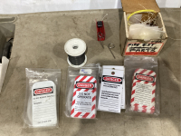 DANGER TAGS, WIRE, FIRE EXTINGUISHER PARTS