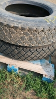 Two transport tires 24.5