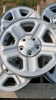 Set of five 16-in Jeep rims - 2