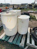 Three Poly barrels