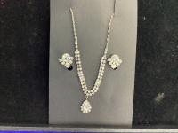 VINTAGE NECKLACE & EARRING SET