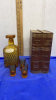 HOME LIBRARY SCOTCH DECANTER + GLASS SET - 2