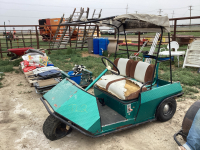 VINTAGE 3 WHEEL GOLF CART