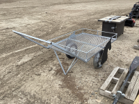 MESH YARD CART WITH HORSE HEAD DESIGN