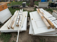 Two pallets of 36 inch interior doors