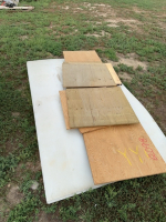 Three sheets of Ken Plast plus plywood pieces