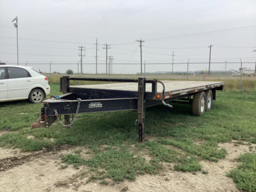 2008 OASIS HI-BOY 20' EQUIPMENT TRAILER