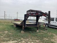 2005 TARNEL GOOSENECK EQUIPMENT TRAILER