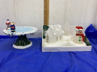 (2) CHRISTMAS DECOR ITEMS