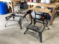 (2) BLACK & DECKER WORKMATES - 225