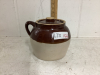 ONE HANDLE BEAN POT WITH LID