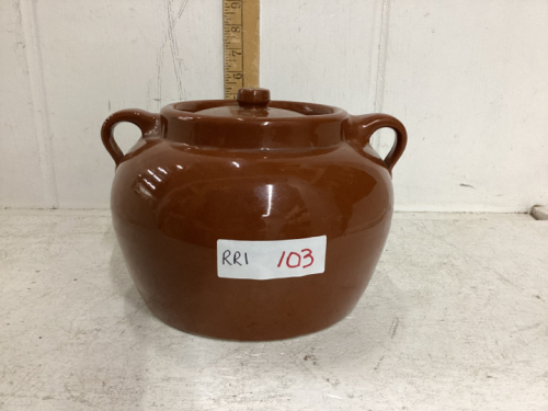 REDCLIFF POTTERIES BEAN POT - #3