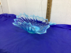 BLUE FLUTED BOWL